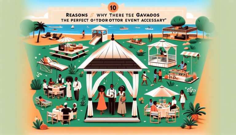 10 Reasons Why Gazebos are the Perfect Outdoor Event Accessory